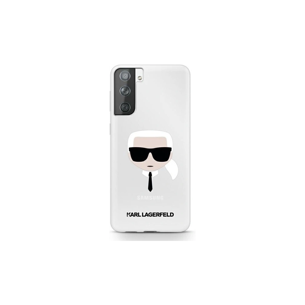Hurtownia GSM - Etui Karl Lagerfeld KLHCS21MKTR Samsung Galaxy S21+ Plus hardcase Transparent Karl`s Head - KLD450CL - {ean13} - Hurt