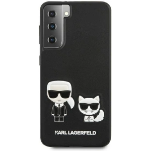 Hurtownia GSM - Etui Karl Lagerfeld KLHCS21MPCUSKCBK Samsung Galaxy S21+ Plus czarny/black hardcase Ikonik Karl & Choupette - KLD451BLK - {ean13} - Hurt