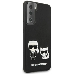 Hurtownia GSM - Etui Karl Lagerfeld KLHCS21MPCUSKCBK Samsung Galaxy S21+ Plus czarny/black hardcase Ikonik Karl & Choupette - KLD451BLK - {ean13} - Hurt