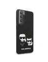 Hurtownia GSM - Etui Karl Lagerfeld KLHCS21MPCUSKCBK Samsung Galaxy S21+ Plus czarny/black hardcase Ikonik Karl & Choupette - KLD451BLK - {ean13} - Hurt