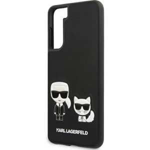 Hurtownia GSM - Etui Karl Lagerfeld KLHCS21MPCUSKCBK Samsung Galaxy S21+ Plus czarny/black hardcase Ikonik Karl & Choupette - KLD451BLK - {ean13} - Hurt