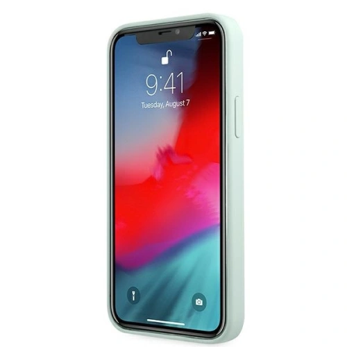 Etui Guess GUHCP12LLSVSBF Apple iPhone 12 Pro Max niebieski fuksja/blue fuschia hardcase Silicone Vintage