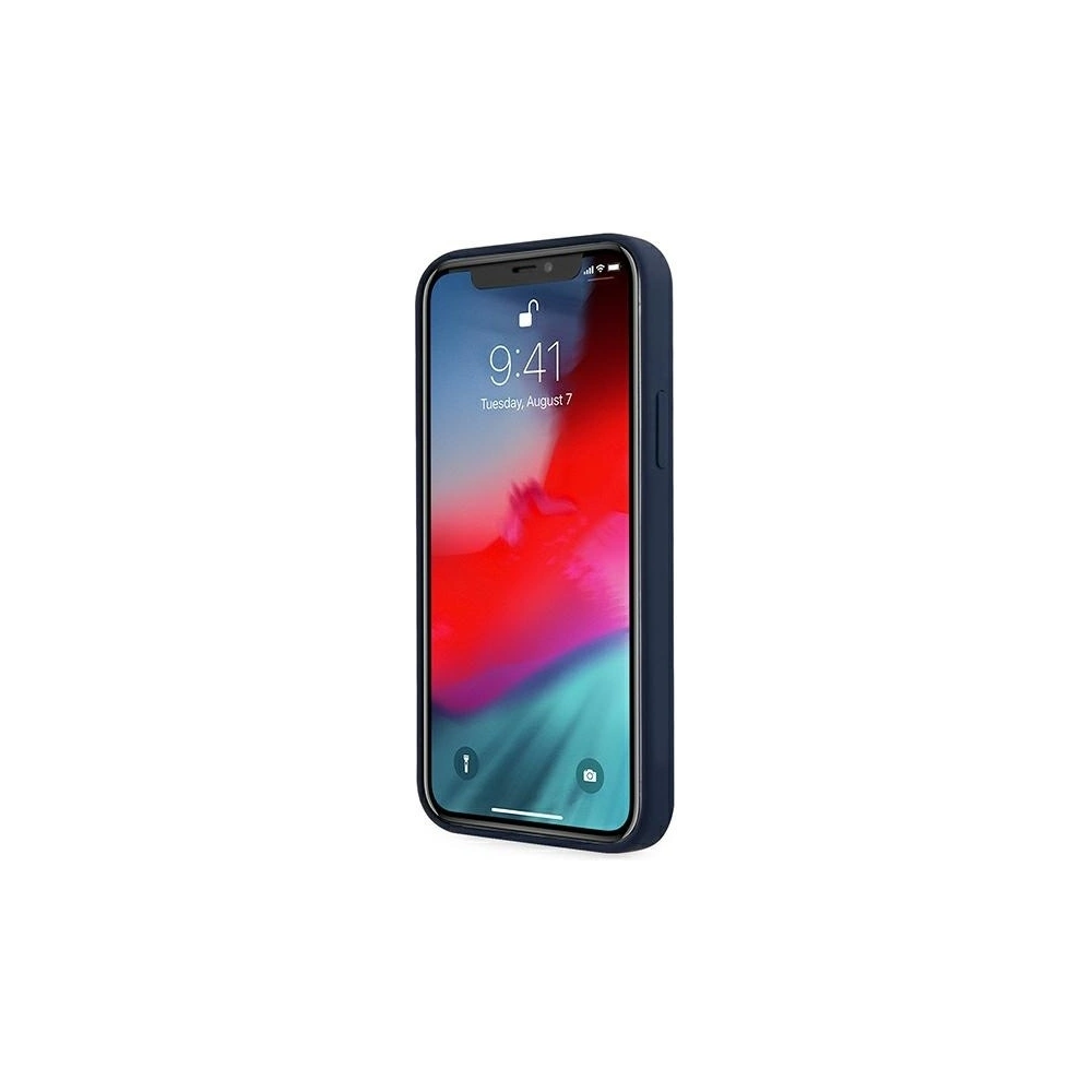 Hurtownia GSM - Etui Guess GUHCP12LLSVSBL Apple iPhone 12 Pro Max niebieski/blue hardcase Script Vintage - GUE880BLU - {ean13} - Hurt