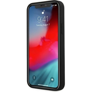 Wholesale Guess GUHCP12LLSVSBW Apple iPhone 12 Pro Max black white hardcase Silicone Vintage - GUE881BLKWHT - {ean13} - Hurt
