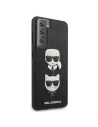 Hurtownia GSM - Etui Karl Lagerfeld KLHCS21MSAKICKCBK Samsung Galaxy S21+ Plus czarny/black hardcase Saffiano Ikonik Karl&Choupette Head - KLD453BLK - {ean13} - Hurt