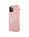 Hurtownia GSM - Etui Guess GUHCP12LLSVSPG Apple iPhone 12 Pro Max różowo zielony/green pink hardcase Silicone Vintage - GUE883GRNPNK - {ean13} - Hurt