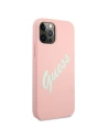 Hurtownia GSM - Etui Guess GUHCP12LLSVSPG Apple iPhone 12 Pro Max różowo zielony/green pink hardcase Silicone Vintage - GUE883GRNPNK - {ean13} - Hurt