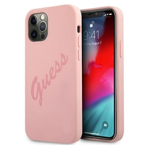 Hurtownia GSM - Etui Guess GUHCP12LLSVSPI Apple iPhone 12 Pro Max różowy/pink hardcase Script Vintage - GUE884PNK - {ean13} - Hurt