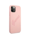 Hurtownia GSM - Etui Guess GUHCP12LLSVSPI Apple iPhone 12 Pro Max różowy/pink hardcase Script Vintage - GUE884PNK - {ean13} - Hurt