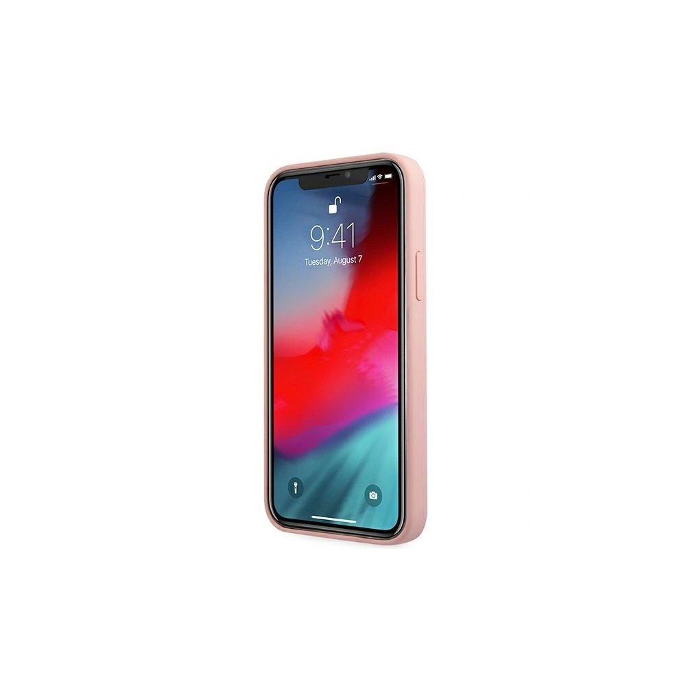 Hurtownia GSM - Etui Guess GUHCP12LLSVSPI Apple iPhone 12 Pro Max różowy/pink hardcase Script Vintage - GUE884PNK - {ean13} - Hurt