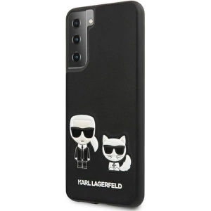 Hurtownia GSM - Etui Karl Lagerfeld KLHCS21SPCUSKCBK Samsung Galaxy S21 czarny/black hardcase Ikonik Karl & Choupette - KLD458BLK - {ean13} - Hurt