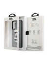 Wholesale Karl Lagerfeld KLHCS21SSAKICKCSL Samsung Galaxy S21 silver hardcase Saffiano Ikonik Karl&Choupette Head - KLD461SLV - {ean13} - Hurt