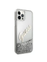 Hurtownia GSM - Etui Guess GUHCP12MGLVSSI Apple iPhone 12/12 Pro srebrny/silver hardcase Glitter Vintage Script - GUE888SLV - {ean13} - Hurt