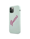 Hurtownia GSM - Etui Guess GUHCP12MLSVSBF Apple iPhone 12/12 Pro niebieski fuksja/blue fuschia hardcase Silicone Vintage - GUE889BLUFCS - {ean13} - Hurt