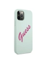 Hurtownia GSM - Etui Guess GUHCP12MLSVSBF Apple iPhone 12/12 Pro niebieski fuksja/blue fuschia hardcase Silicone Vintage - GUE889BLUFCS - {ean13} - Hurt