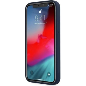 Hurtownia GSM - Etui Guess GUHCP12MLSVSBL Apple iPhone 12/12 Pro niebieski/blue hardcase Script Vintage - GUE891BLU - {ean13} - Hurt