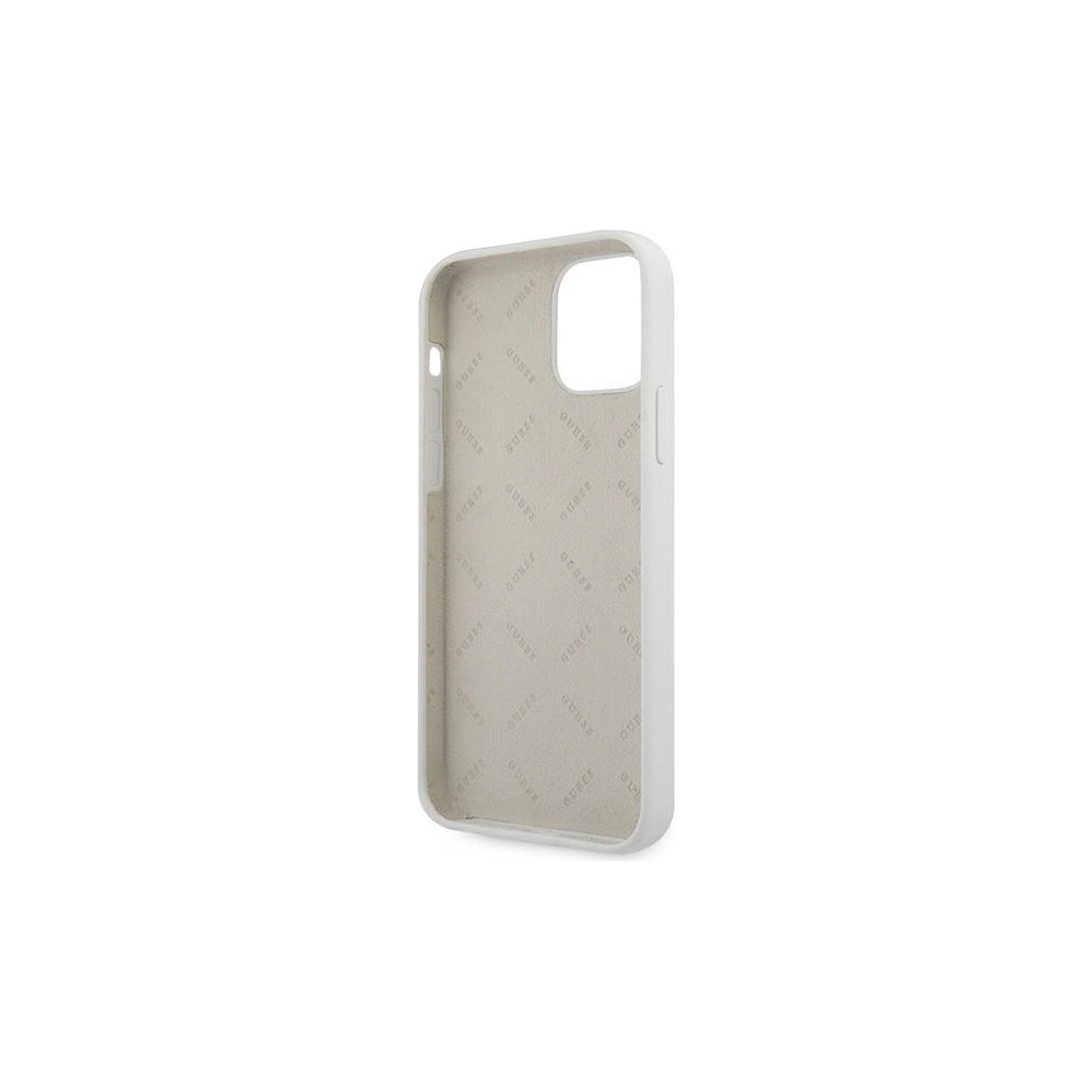 Hurtownia GSM - Etui Guess GUHCP12MLSVSCR Apple iPhone 12/12 Pro kremowy/cream hardcase Script Vintage - GUE893CRE - {ean13} - Hurt