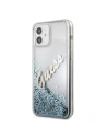 Hurtownia GSM - Etui Guess GUHCP12SGLVSBL Apple iPhone 12 mini niebieski/blue hardcase Glitter Vintage Script - GUE897BLU - {ean13} - Hurt