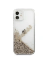 Wholesale Guess GUHCP12SGLVSGO Apple iPhone 12 mini gold hardcase Glitter Vintage Script - GUE898GLD - {ean13} - Hurt