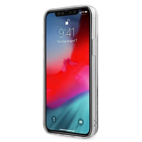 Etui Guess GUHCP12SGLVSGO Apple iPhone 12 mini złoty/gold hardcase Glitter Vintage Script