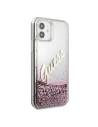Hurtownia GSM - Etui Guess GUHCP12SGLVSPI Apple iPhone 12 mini różowy/pink hardcase Glitter Vintage Script - GUE899PNK - {ean13} - Hurt
