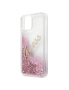Hurtownia GSM - Etui Guess GUHCP12SGLVSPI Apple iPhone 12 mini różowy/pink hardcase Glitter Vintage Script - GUE899PNK - {ean13} - Hurt