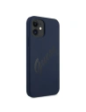 Wholesale Guess GUHCP12SLSVSBL Apple iPhone 12 mini blue hardcase Script Vintage - GUE901BLU - {ean13} - Hurt
