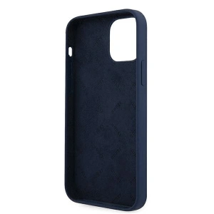 Hurtownia GSM - Etui Guess GUHCP12SLSVSBL Apple iPhone 12 mini niebieski/blue hardcase Script Vintage - GUE901BLU - {ean13} - Hurt