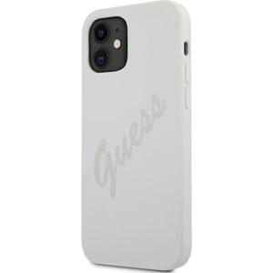Hurtownia GSM - Etui Guess GUHCP12SLSVSCR Apple iPhone 12 mini kremowy/cream hardcase Script Vintage - GUE903CRE - {ean13} - Hurt