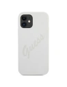 Hurtownia GSM - Etui Guess GUHCP12SLSVSCR Apple iPhone 12 mini kremowy/cream hardcase Script Vintage - GUE903CRE - {ean13} - Hurt