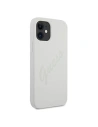 Hurtownia GSM - Etui Guess GUHCP12SLSVSCR Apple iPhone 12 mini kremowy/cream hardcase Script Vintage - GUE903CRE - {ean13} - Hurt