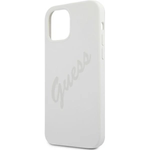 Hurtownia GSM - Etui Guess GUHCP12SLSVSCR Apple iPhone 12 mini kremowy/cream hardcase Script Vintage - GUE903CRE - {ean13} - Hurt