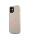 Hurtownia GSM - Etui Guess GUHCP12SLSVSGP Apple iPhone 12 mini szaro różowy/grey pink hardcase Silicone Vintage - GUE904GRYPNK - {ean13} - Hurt