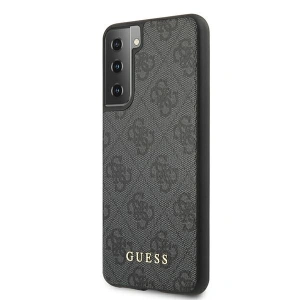 Etui Guess GUHCS21MG4GFGR Samsung Galaxy S21+ Plus szary/grey hard case 4G Metal Gold Logo
