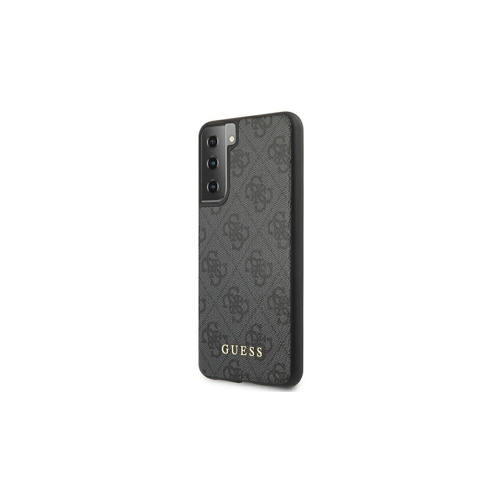 Hurtownia GSM - Etui Guess GUHCS21MG4GFGR Samsung Galaxy S21+ Plus szary/grey hard case 4G Metal Gold Logo - GUE912GRY - {ean13} - Hurt