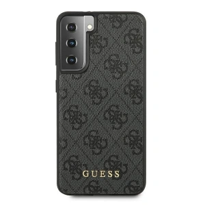 Hurtownia GSM - Etui Guess GUHCS21MG4GFGR Samsung Galaxy S21+ Plus szary/grey hard case 4G Metal Gold Logo - GUE912GRY - {ean13} - Hurt