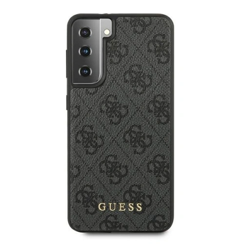 Etui Guess GUHCS21MG4GFGR Samsung Galaxy S21+ Plus szary/grey hard case 4G Metal Gold Logo