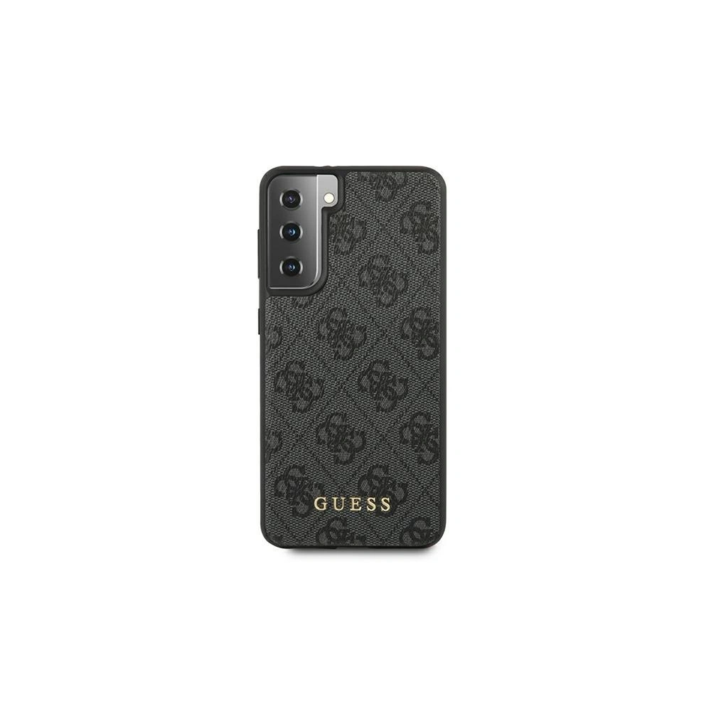 Hurtownia GSM - Etui Guess GUHCS21MG4GFGR Samsung Galaxy S21+ Plus szary/grey hard case 4G Metal Gold Logo - GUE912GRY - {ean13} - Hurt