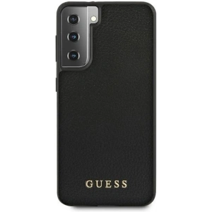 Hurtownia GSM - Guess Samsung Case GUHCS21MIGLBK Galaxy S21+ Plus schwarz/schwarz hartes Case Iridescent - GUE913BLK - {ean13} - Hurt