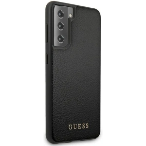 Hurtownia GSM - Guess Samsung Case GUHCS21MIGLBK Galaxy S21+ Plus schwarz/schwarz hartes Case Iridescent - GUE913BLK - {ean13} - Hurt