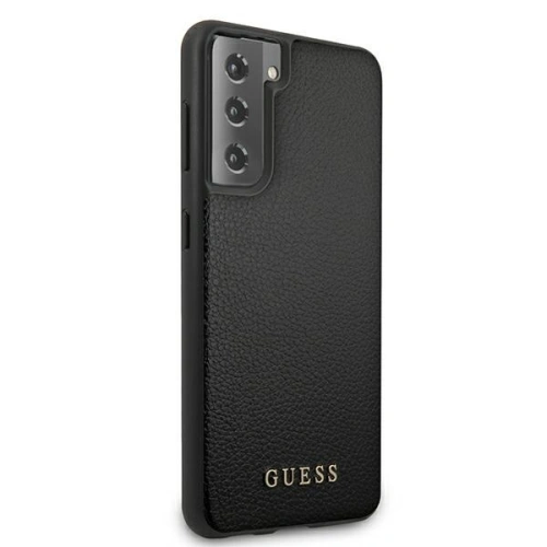 Etui Guess GUHCS21MIGLBK Samsung Galaxy S21+ Plus czarny/black hard case Iridescent