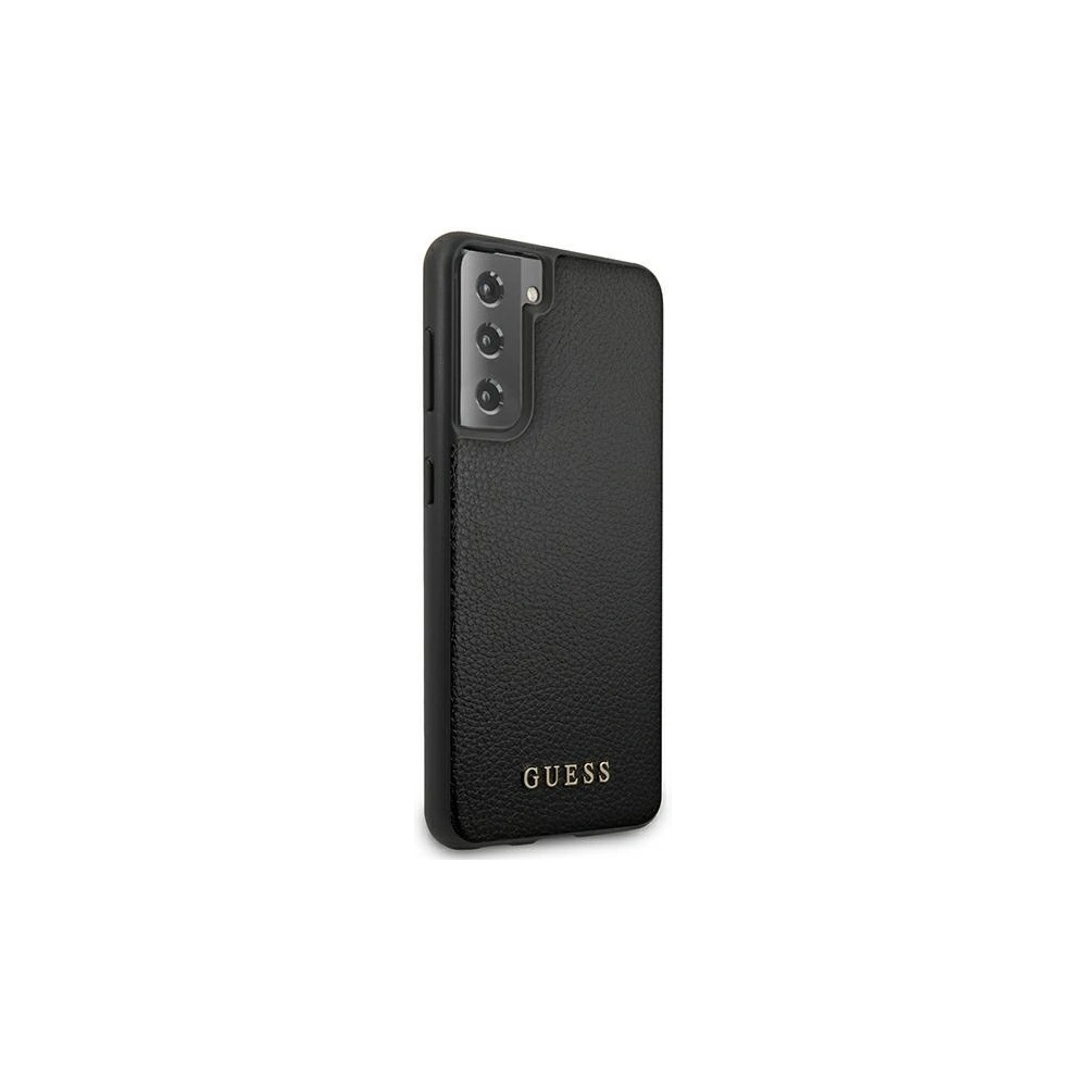 Hurtownia GSM - Guess Samsung Case GUHCS21MIGLBK Galaxy S21+ Plus schwarz/schwarz hartes Case Iridescent - GUE913BLK - {ean13} - Hurt