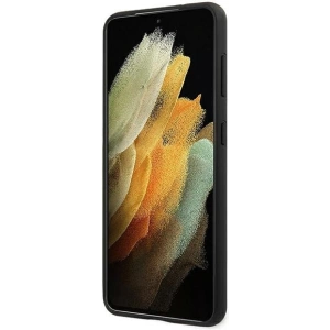 Hurtownia GSM - Guess Samsung Case GUHCS21MIGLBK Galaxy S21+ Plus schwarz/schwarz hartes Case Iridescent - GUE913BLK - {ean13} - Hurt