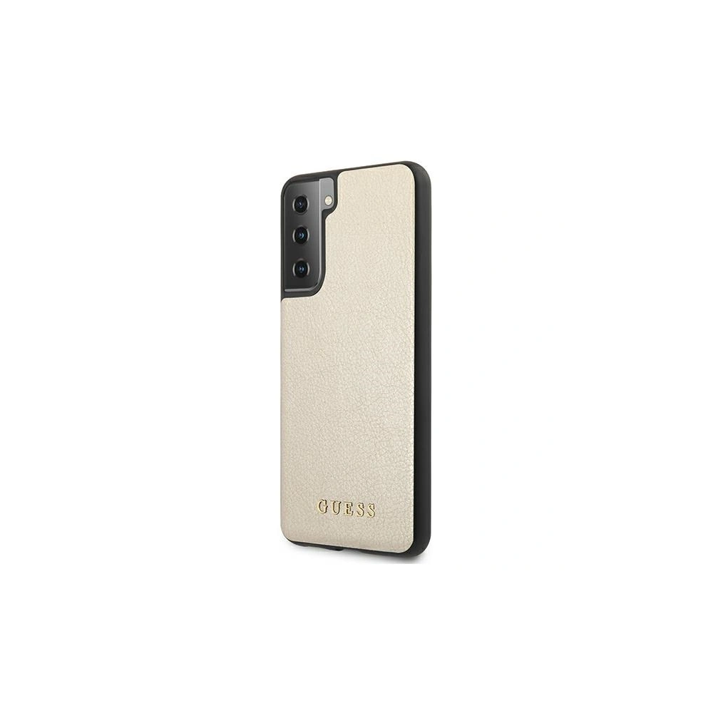 Wholesale Guess GUHCS21MIGLGO Samsung Galaxy S21+ Plus gold hard case Iridescent - GUE914GLD - {ean13} - Hurt