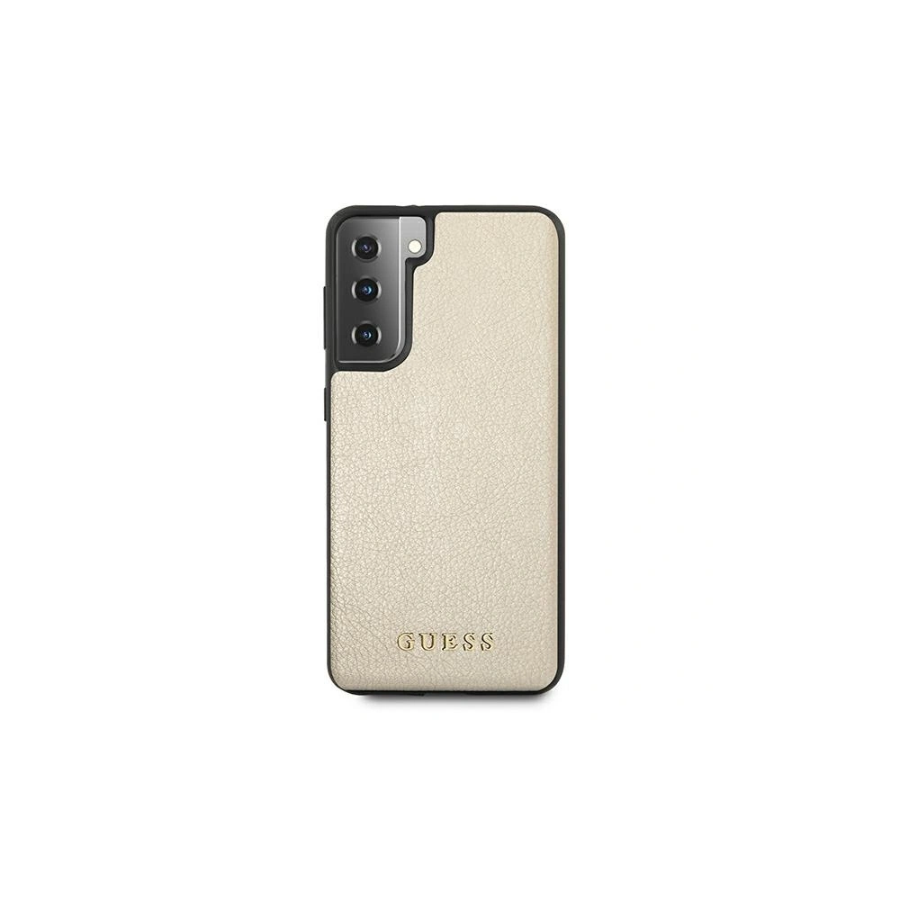 Wholesale Guess GUHCS21MIGLGO Samsung Galaxy S21+ Plus gold hard case Iridescent - GUE914GLD - {ean13} - Hurt