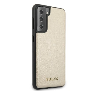 Hurtownia GSM - Guess Samsung Case GUHCS21MIGLGO Galaxy S21+ Plus gold/gold hartes Case Iridescent - GUE914GLD - {ean13} - Hurt