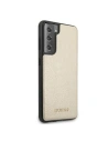 Hurtownia GSM - Guess Samsung Case GUHCS21MIGLGO Galaxy S21+ Plus gold/gold hartes Case Iridescent - GUE914GLD - {ean13} - Hurt