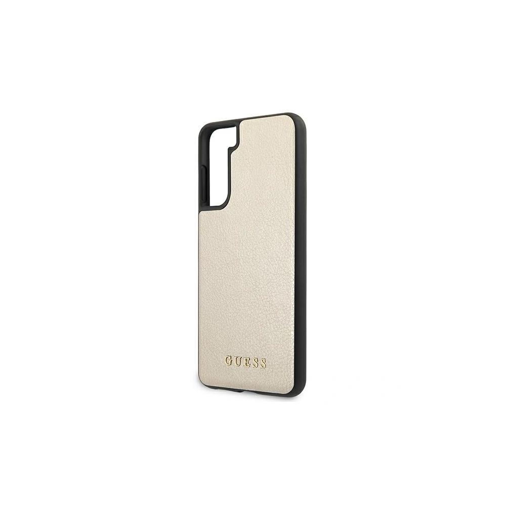 Wholesale Guess GUHCS21MIGLGO Samsung Galaxy S21+ Plus gold hard case Iridescent - GUE914GLD - {ean13} - Hurt