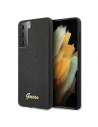 Hurtownia GSM - Etui Guess GUHCS21MPCUMLLIBK Samsung Galaxy S21+ Plus czarny/black hardcase Lizard Collection - GUE916BLK - {ean13} - Hurt