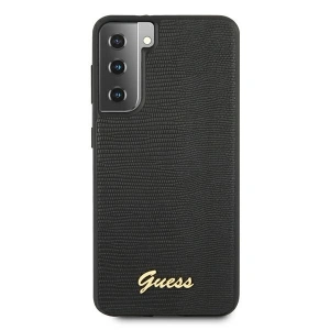 Hurtownia GSM - Etui Guess GUHCS21MPCUMLLIBK Samsung Galaxy S21+ Plus czarny/black hardcase Lizard Collection - GUE916BLK - {ean13} - Hurt